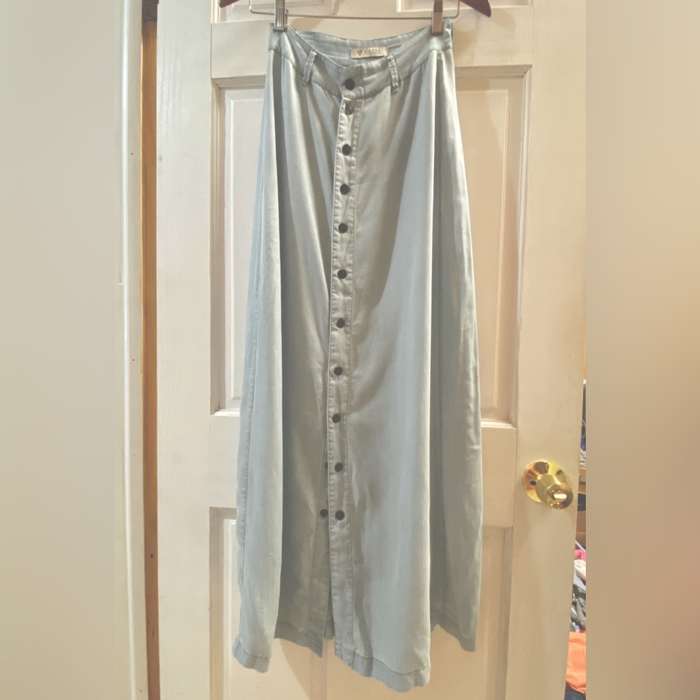 Guess Maxi Denim Skirt